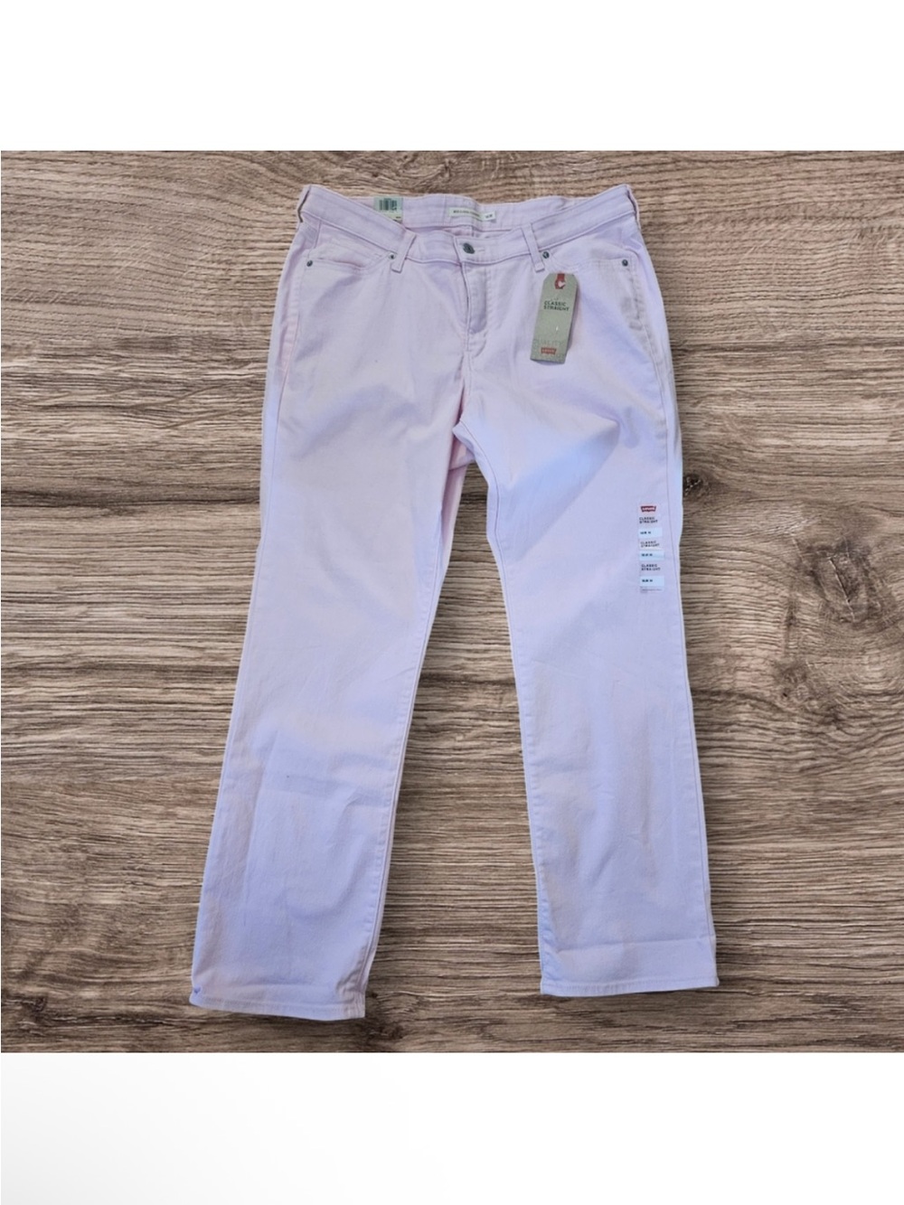Levi's High Rise Jeans - Light Pink no longer nwt wore one time